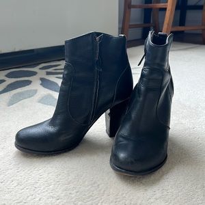 Joie heeled booties- FREE